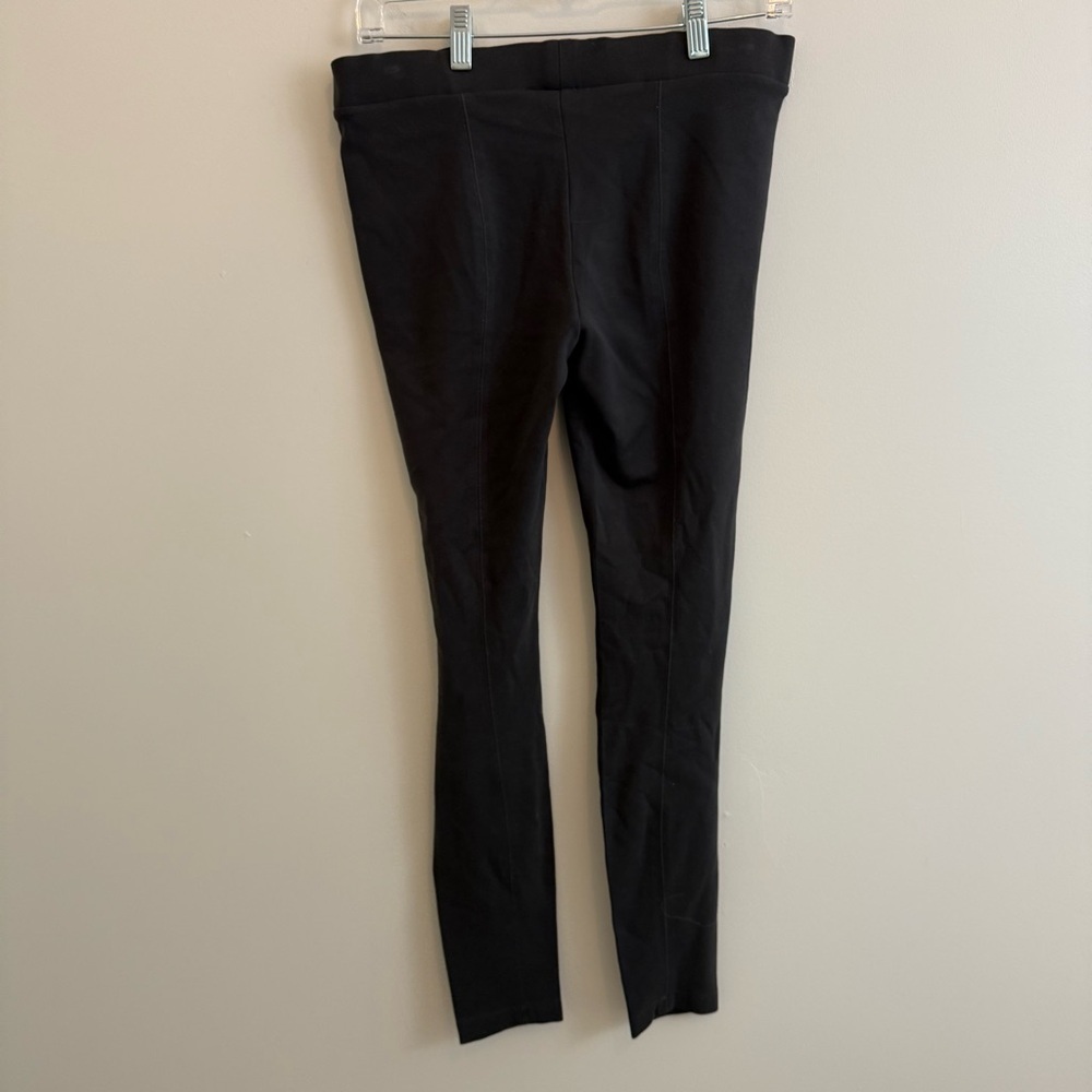 Vince Black Pull On Leggings Sz Medium - Picture 3 of 10